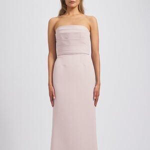 Amsale Sonia Dress in Ballet Pink Size 8